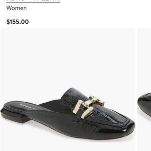 NEW $178 KOKO + Palenki Sagee Black Mule Slide Sandal 38